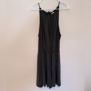 Francesca’s Gray sleeveless romper